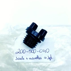 Korek z ORINGiem kpl spustowy wody do pomp SST 200-500-040